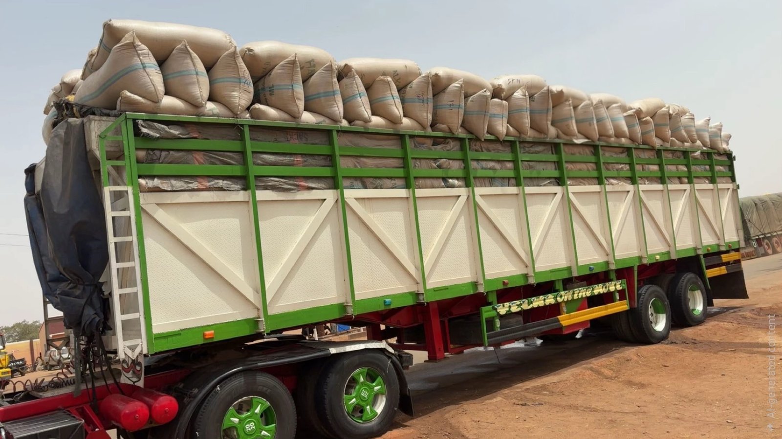 Articulated freight haulage connecting Northern aggregation hubs with Southern consumer markets.